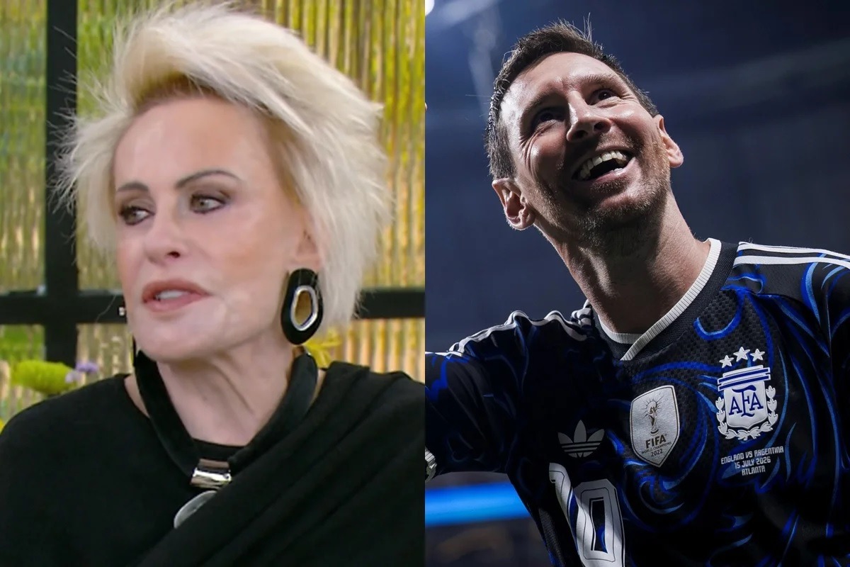 Ana Maria Braga revela por que torceu pela Argentina: “Estava na torcida pelo Messi”