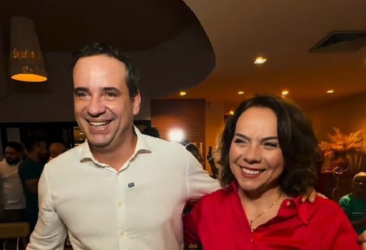 Larissa Rosado é oficializada como vice de Cadu Xavier ao Governo do RN