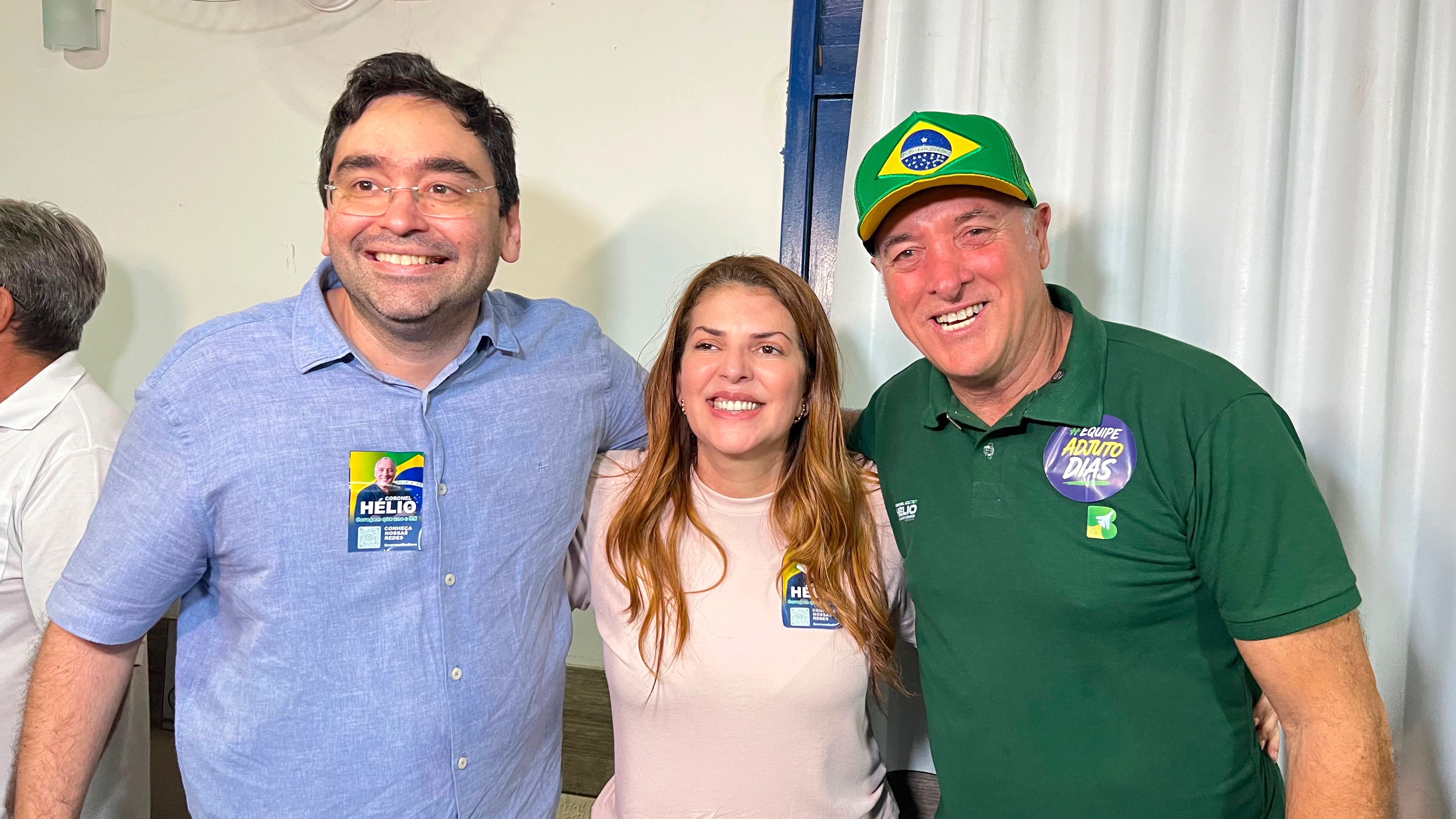 Deputado Adjuto Dias reúne lideranças em Caicó e anuncia apoio a Coronel Hélio ao Senado
