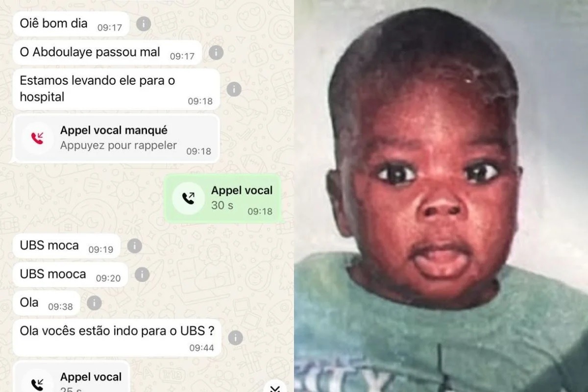 Mensagem à família dizia apenas que bebê “passou mal” antes de morte em creche