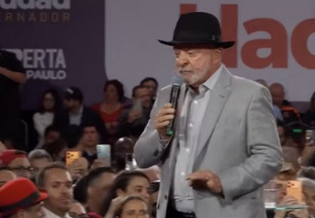 VÍDEO: Lula diz que quem tentar interferir nas eleições brasileiras “vai apanhar muito”