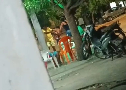 [VÍDEO] Vídeo mostra momento em que mulher é assasinada em bar no RN