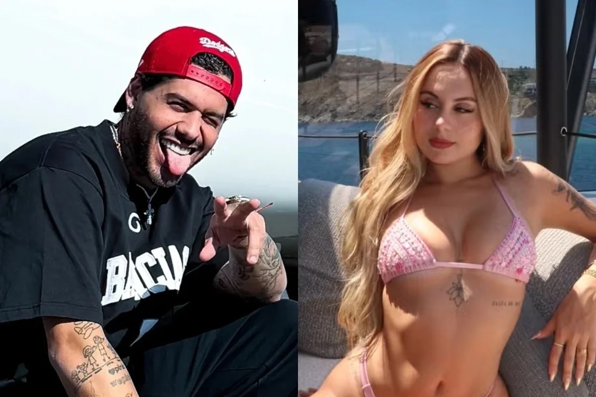Zé Felipe é flagrado aos beijos com ex-namorada de Orochi