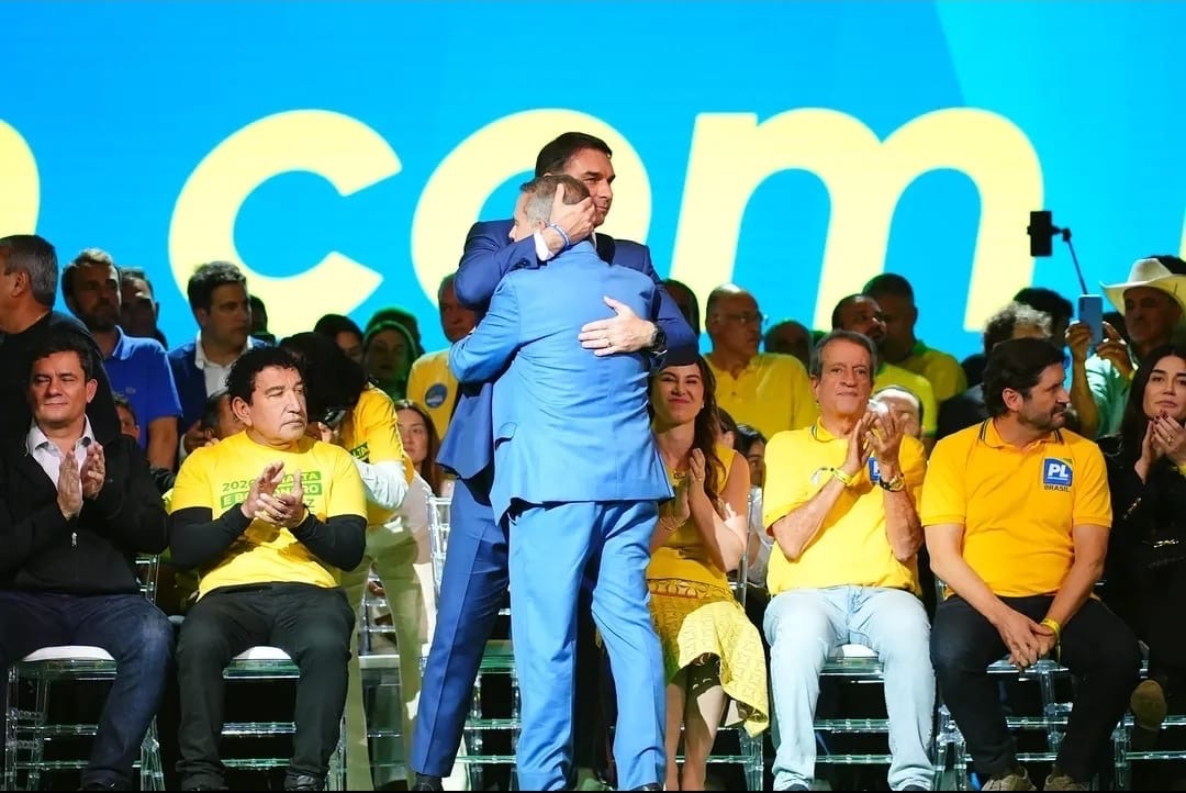 "Com Flávio presidente vamos devolver o Brasil aos brasileiros", diz Rogério Marinho na convenção nacional do PLO 