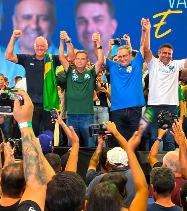 [VÍDEO] MAIOR DA HISTÓRIA DO RN: Convenção de Álvaro Dias coloca 15 mil pessoas no Ginásio Nélio Dias
