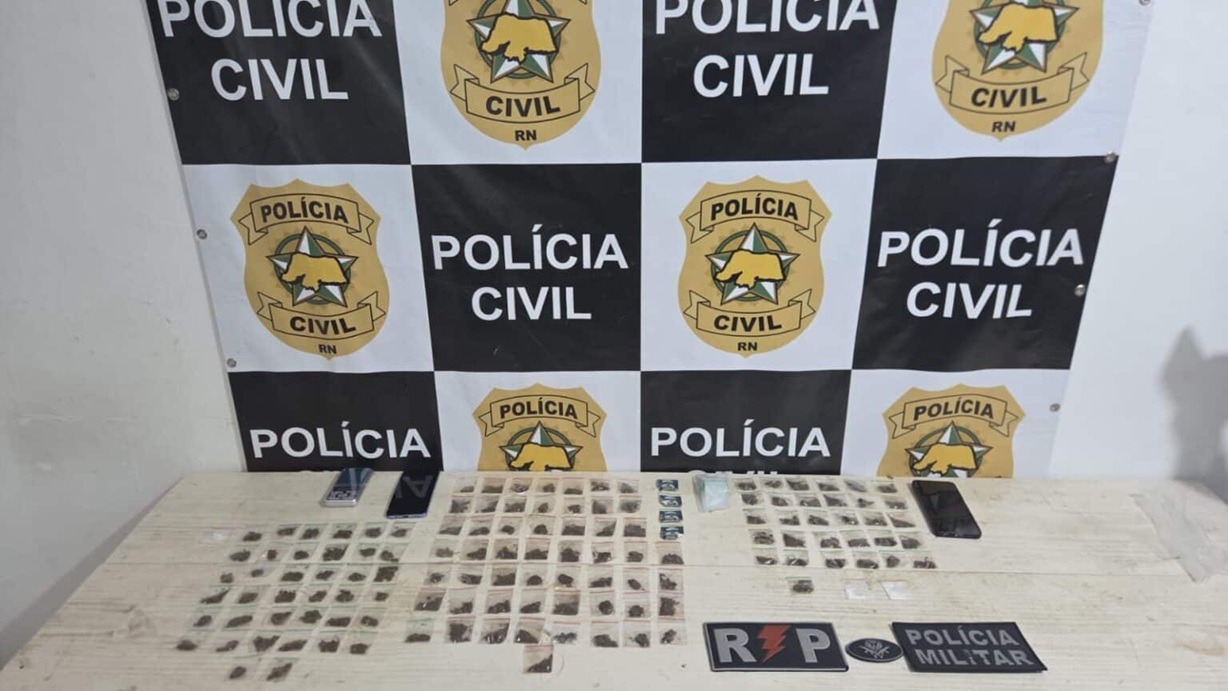 Operação prende seis suspeitos de tráfico de drogas em Pipa e Praia do Madeiro