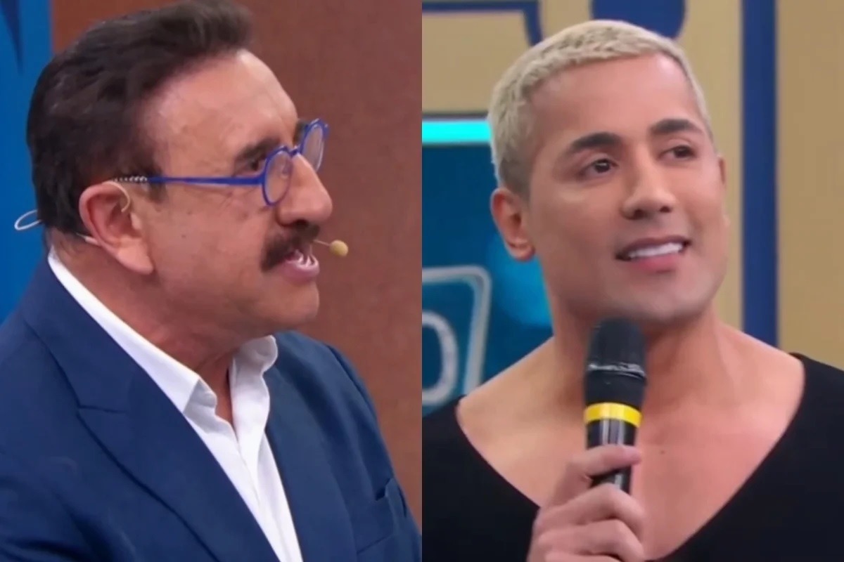 [VÍDEO] Ratinho causa revolta ao dizer que cantor está "com cara de viado" ao vivo