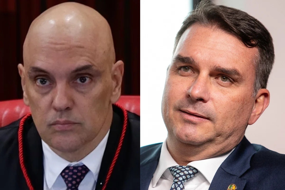 Flávio Bolsonaro diz que Moraes virou articulador político de Lula