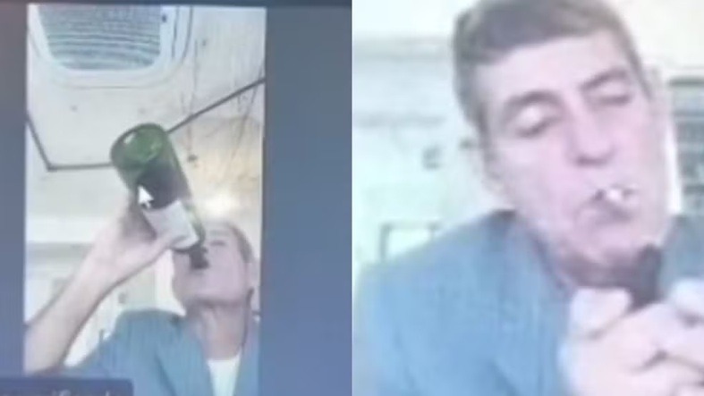 VÍDEO: Quem é o juiz flagrado virando garrafa de vinho e acendendo cigarro com maçarico durante julgamento