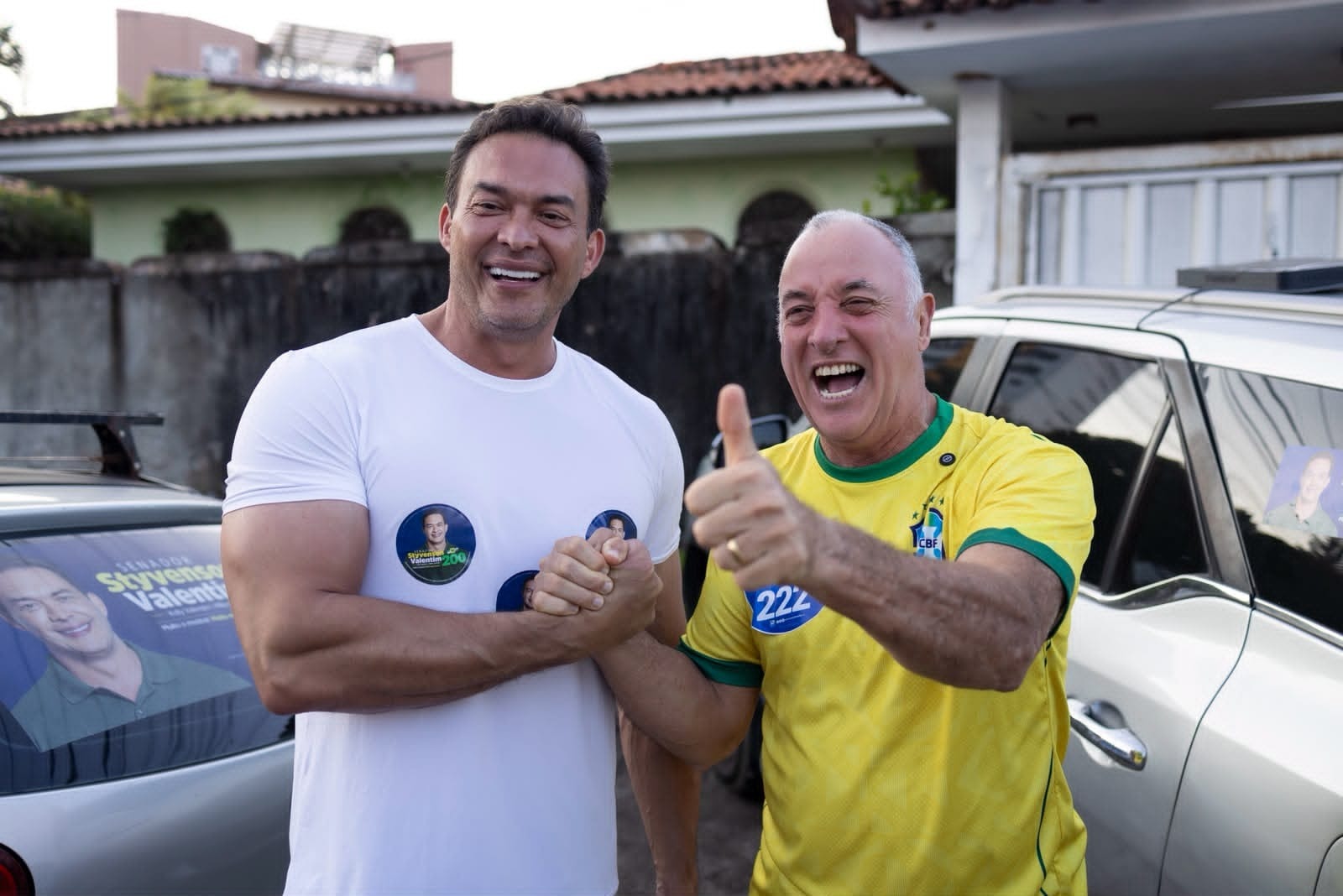 Styvenson reforça parceria com Coronel Hélio e voto casado para o Senado: “Agora é dose dupla”
