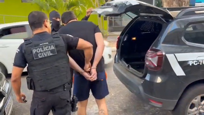 Polícia Civil prende suspeito de liderar golpe em Natal
