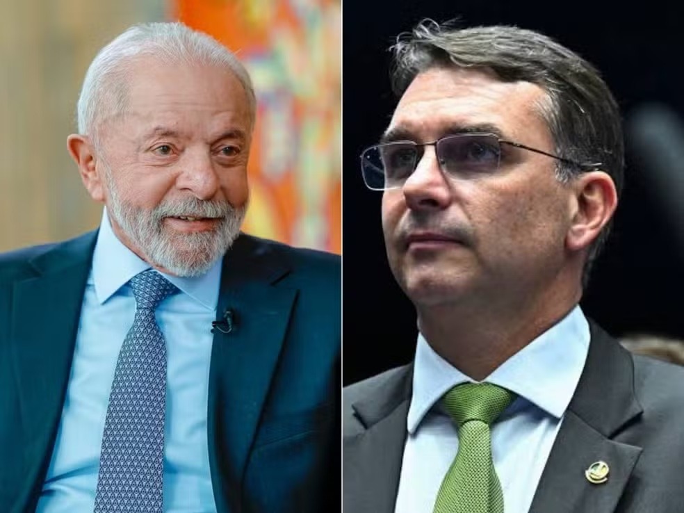 Lula e Flávio estão tecnicamente empatados no 1º e 2º turnos, aponta pesquisa PoderData/Aya