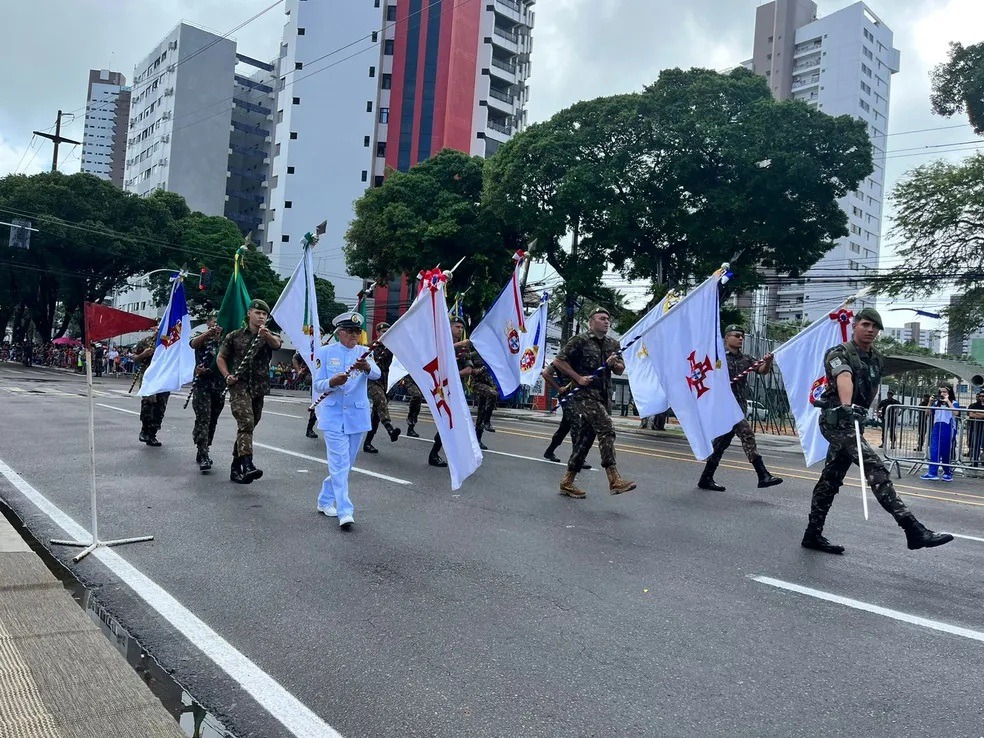 Natal tem tradicional desfile da Independência na manhã desta segunda-feira