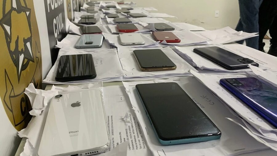 Polícia Civil convoca donos de celulares recuperados para retirada no RN; veja como receber