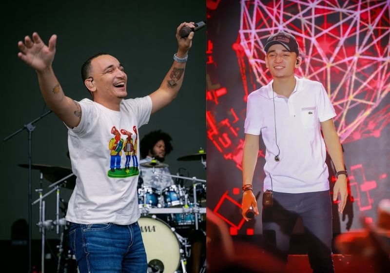 João Gomes transforma passagem de som em show para trabalhadores do Rock in Rio