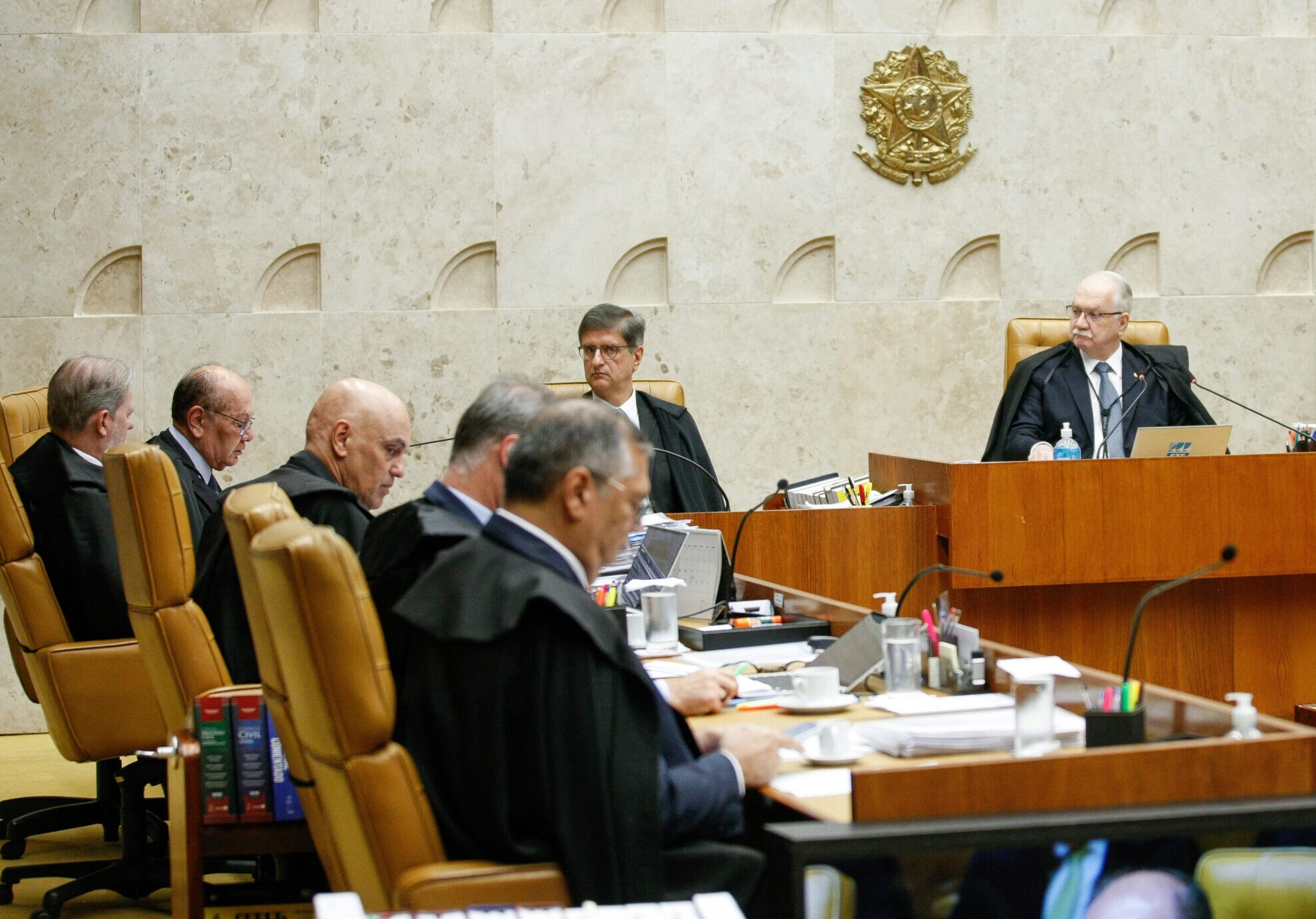 STF proíbe jornalistas de entrarem em julgamento de Moraes