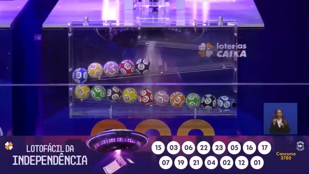 Lotofácil da Independência sorteia R$ 300 milhões; veja resultado