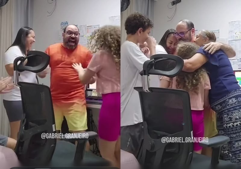 Pai volta a estudar aos 35, passa em 2º lugar em concurso e descobre pela internet