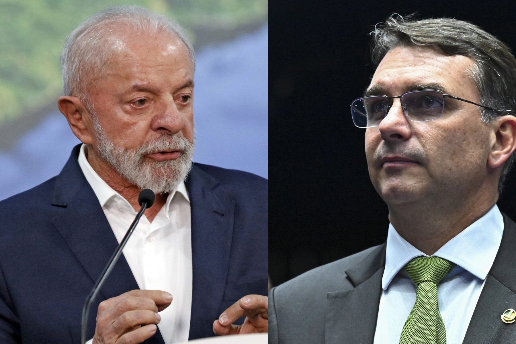 Flávio Bolsonaro lidera pesquisa Veritá com 45,5% dos votos válidos, contra 41,8% de Lula