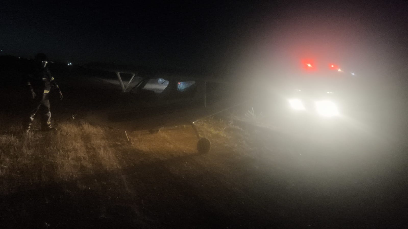 Aeronave sai da pista durante pouso e piloto escapa ileso em Caicó