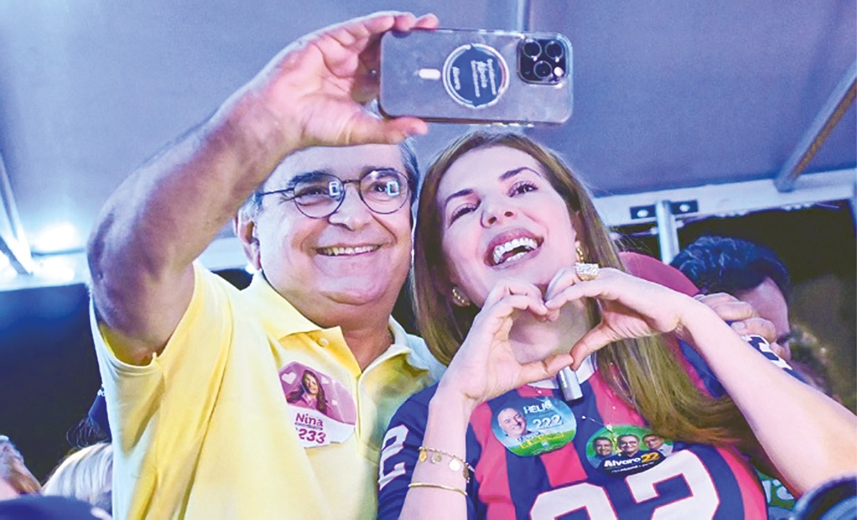 Nina Souza está na frente para deputado federal