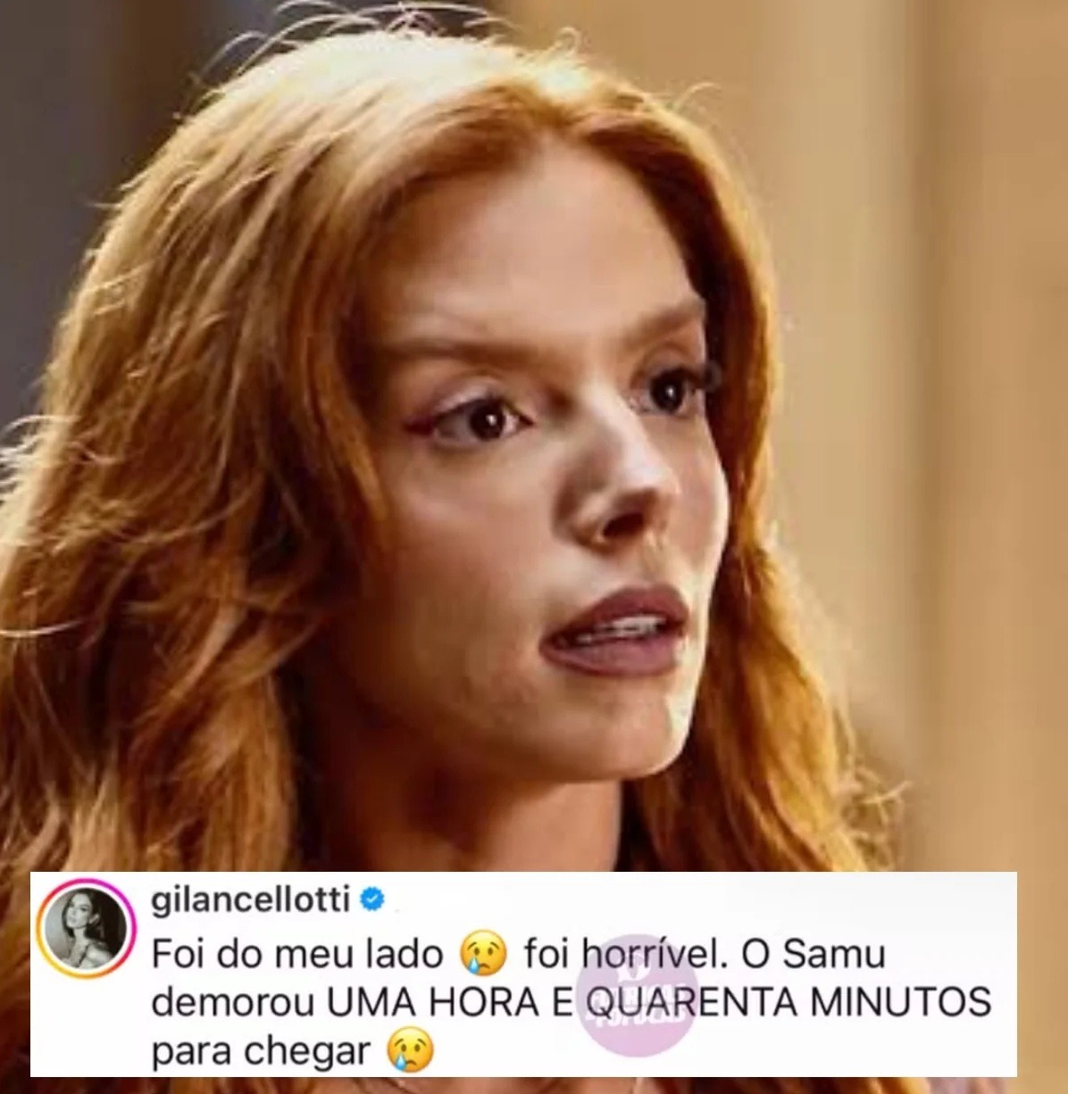 Atriz da Globo presencia morte de eleitor durante votação: "Horrível"