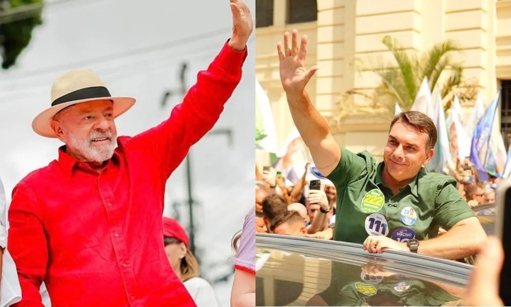 Flávio vence em 15 Estados no 1º turno; Lula lidera em 12