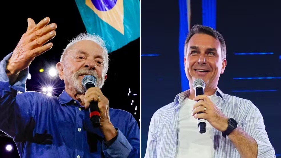 Flávio Bolsonaro recebe 56 milhões de votos, e Lula, 53 milhões; compare com eleições de 2022