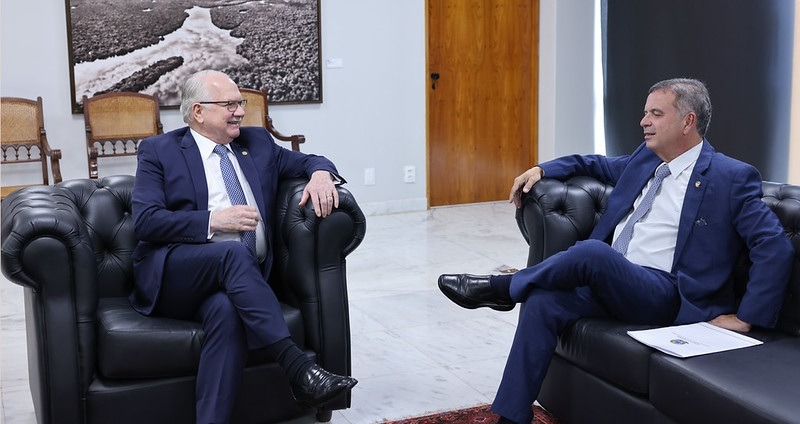 Marinho diz a Fachin que não haverá “vingança”, mas avisa que Senado “não vai se omitir”