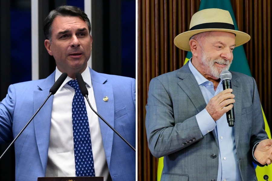 Pesquisa AtlasIntel: Flávio Bolsonaro tem 52,8% dos votos válidos, contra 47,2% de Lula