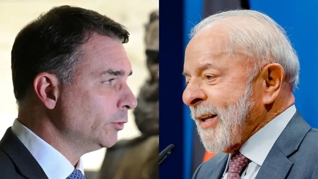 Única pesquisa que cravou 1º turno aponta: Flávio tem 51,1% e Lula 48,9% no 2º turno