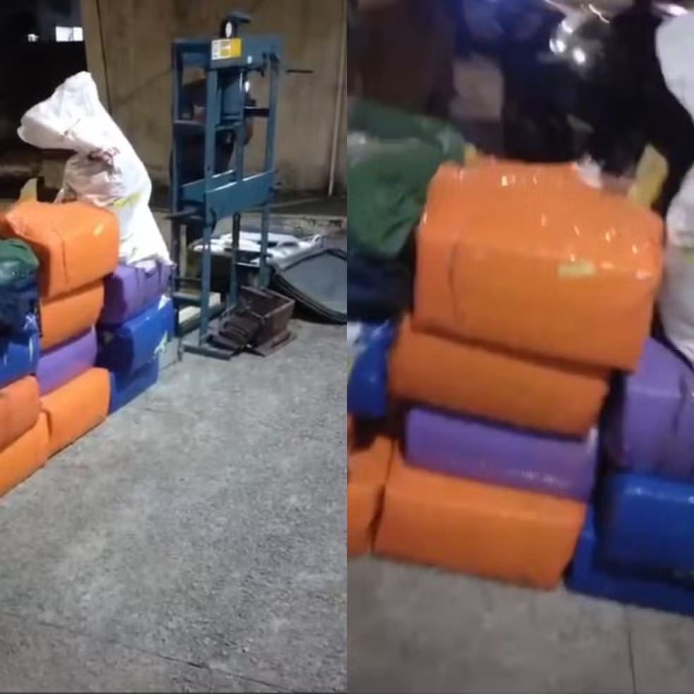 Polícia apreende cerca de 300 kg de drogas e prensa hidráulica na Grande Natal