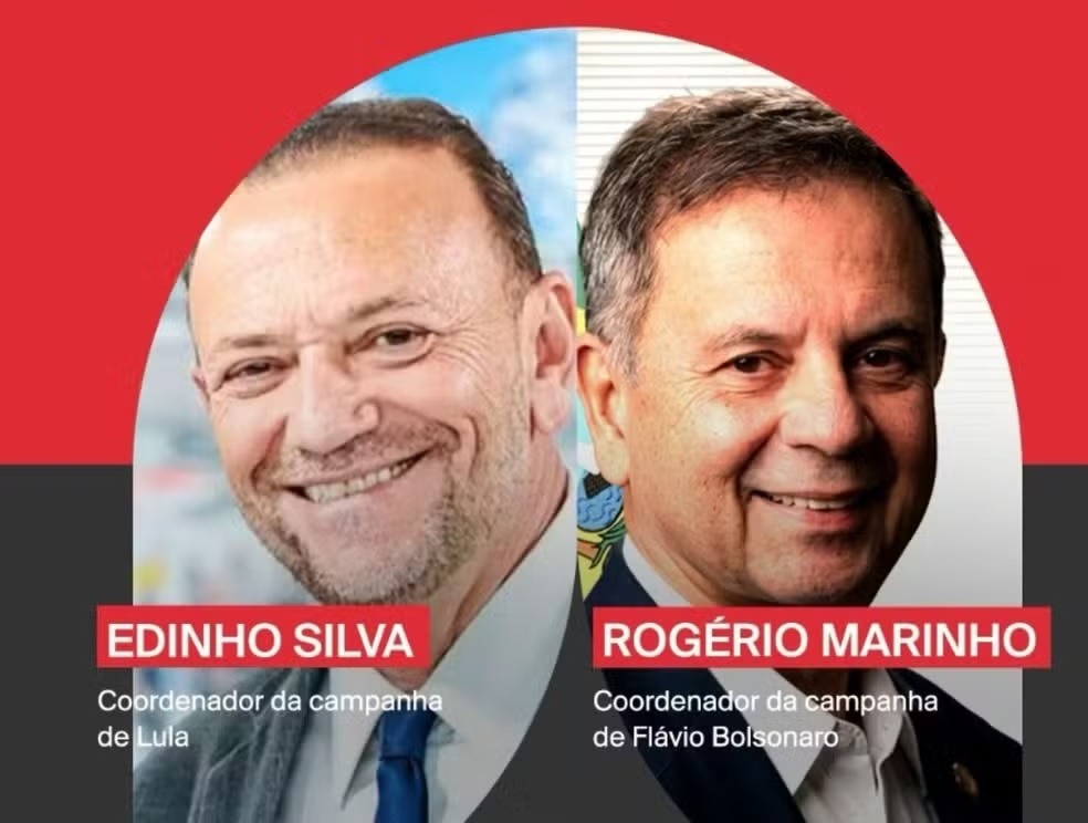 GloboNews Debate recebe coordenadores das campanhas de Lula e Flávio Bolsonaro nesta segunda-feira