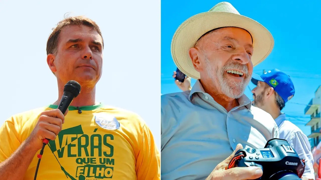 Flávio tem 51% e Lula 49% dos votos válidos no 2º turno, aponta pesquisa PoderData/Aya