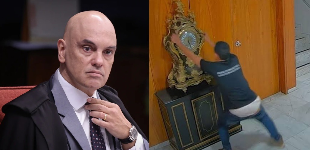 Moraes arquiva investigação contra juiz que autorizou soltura de condenado do 8 de Janeiro que destruiu relógio no Planalto