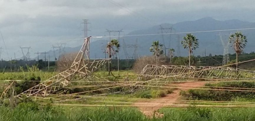 Torre de transmissão de energia é alvo de ataque na Grande Fortaleza