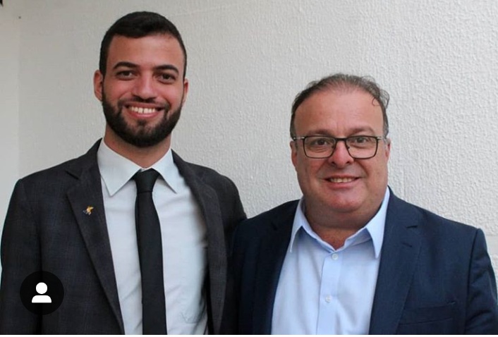 Prefeito em exercício debate políticas para a juventude com presidente da JPSDB