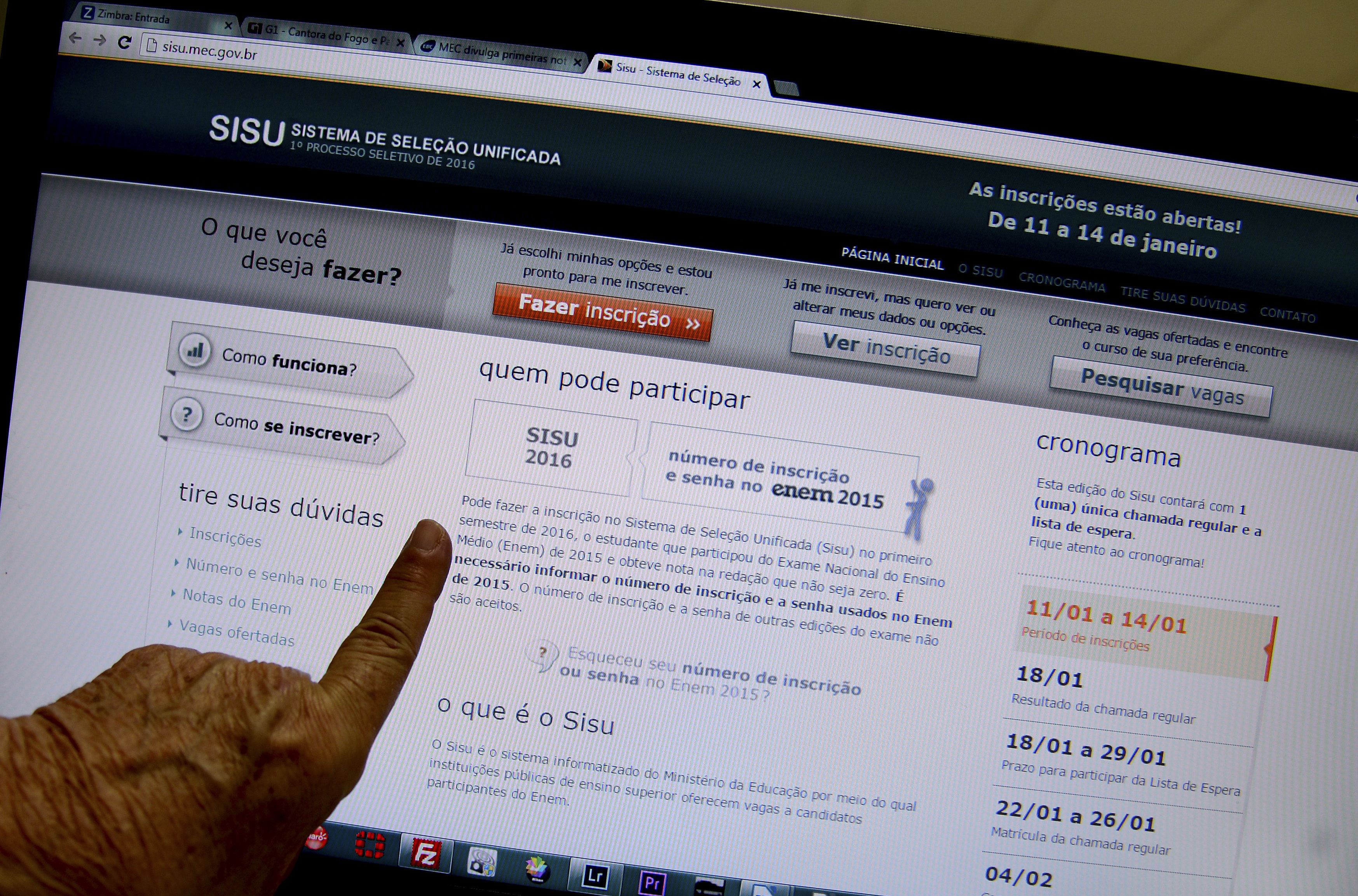 MEC lança programa para simular nota no Sisu