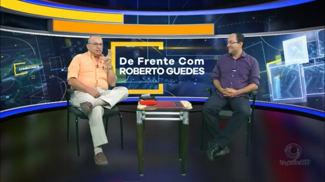 (VÍDEO) Portal Grande Ponto em debate no programa De Frente com Roberto Guedes
