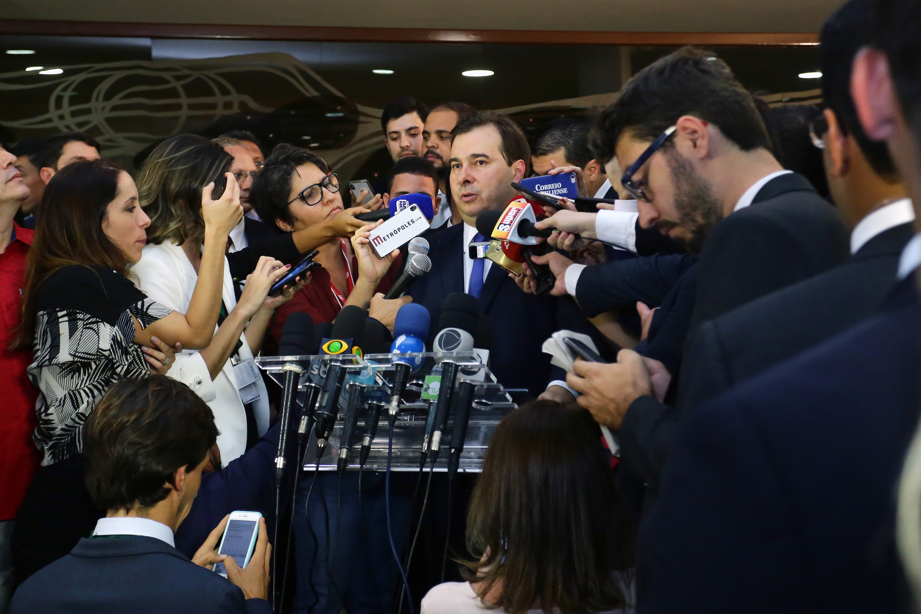 Reeleito presidente , Maia garante diálogo para aprovar Reforma da Previdência