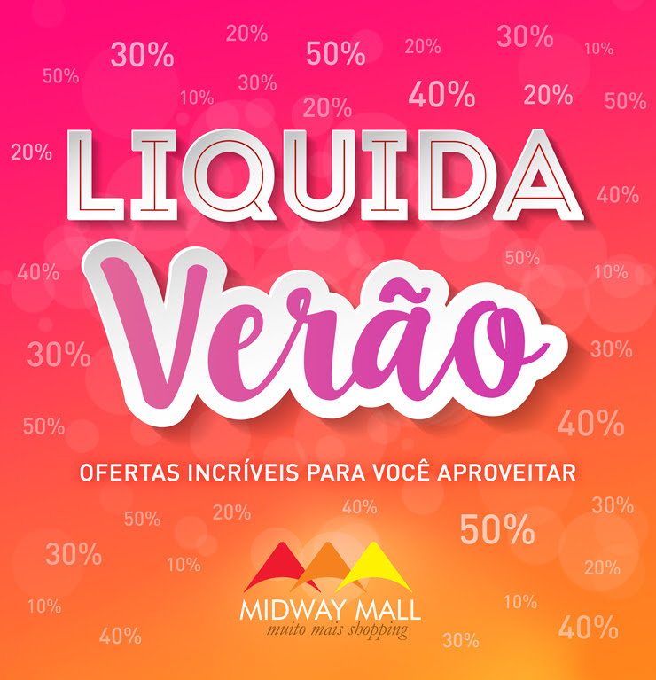 Teve início a liquidação do Midway Mall com descontos de até 60%