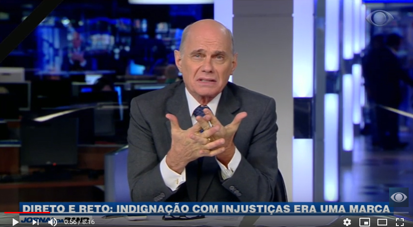 (VÍDEO) Indignação com injustiças era marca de Ricardo Boechat; assista