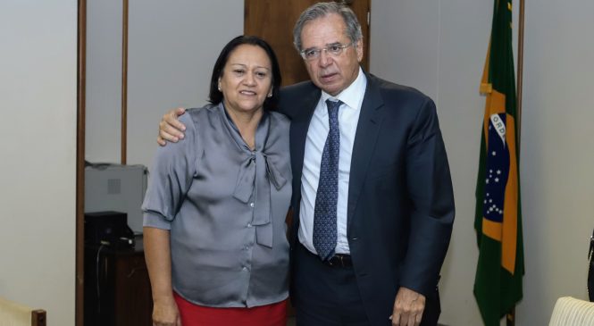 Em reunião com Fátima, Guedes detona PT: Implantou corrupção e Estado criminoso