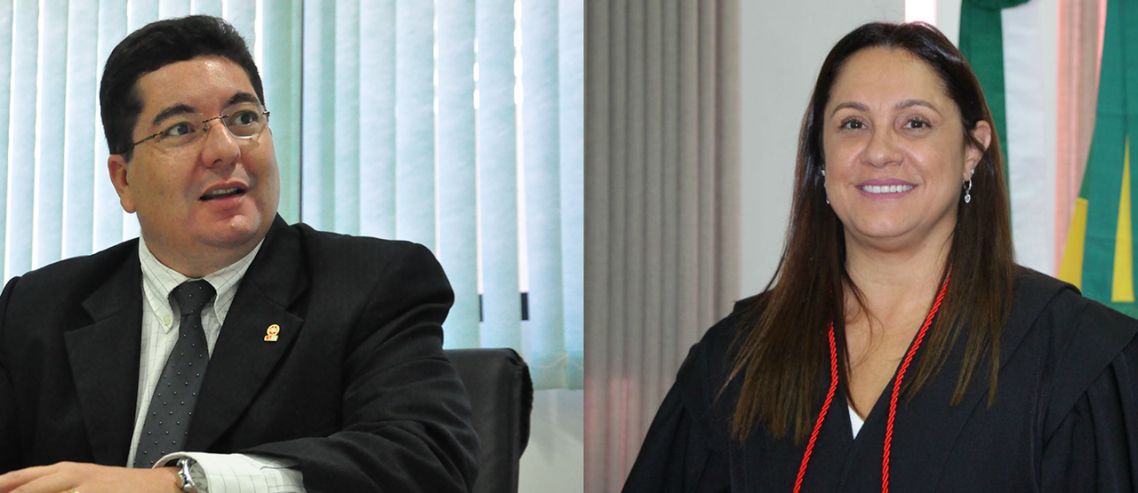 Eudo Leite e Iadya Gama se candidatam ao cargo de procurador-geral de Justiça