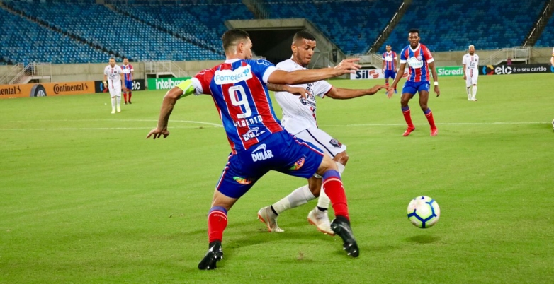 Santa Cruz de Natal perde para o Bahia e está eliminado da Copa do Brasil