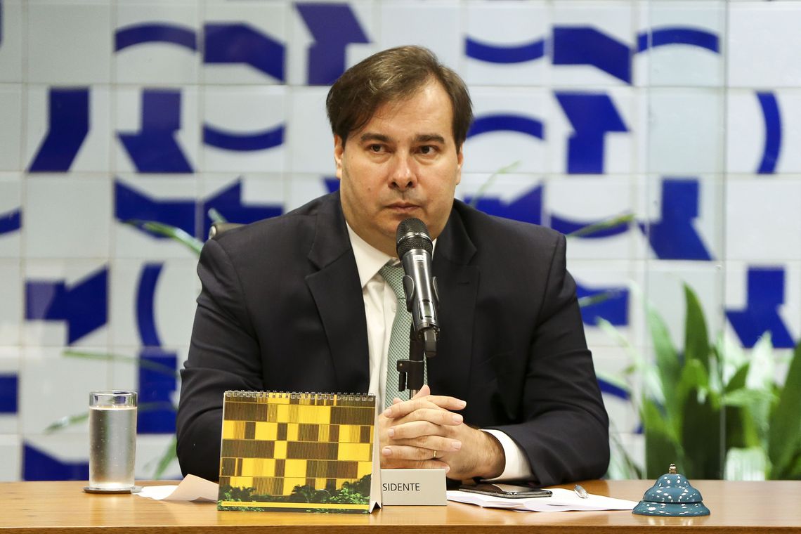Maia e Bolsonaro reuniram-se neste sábado em Brasília