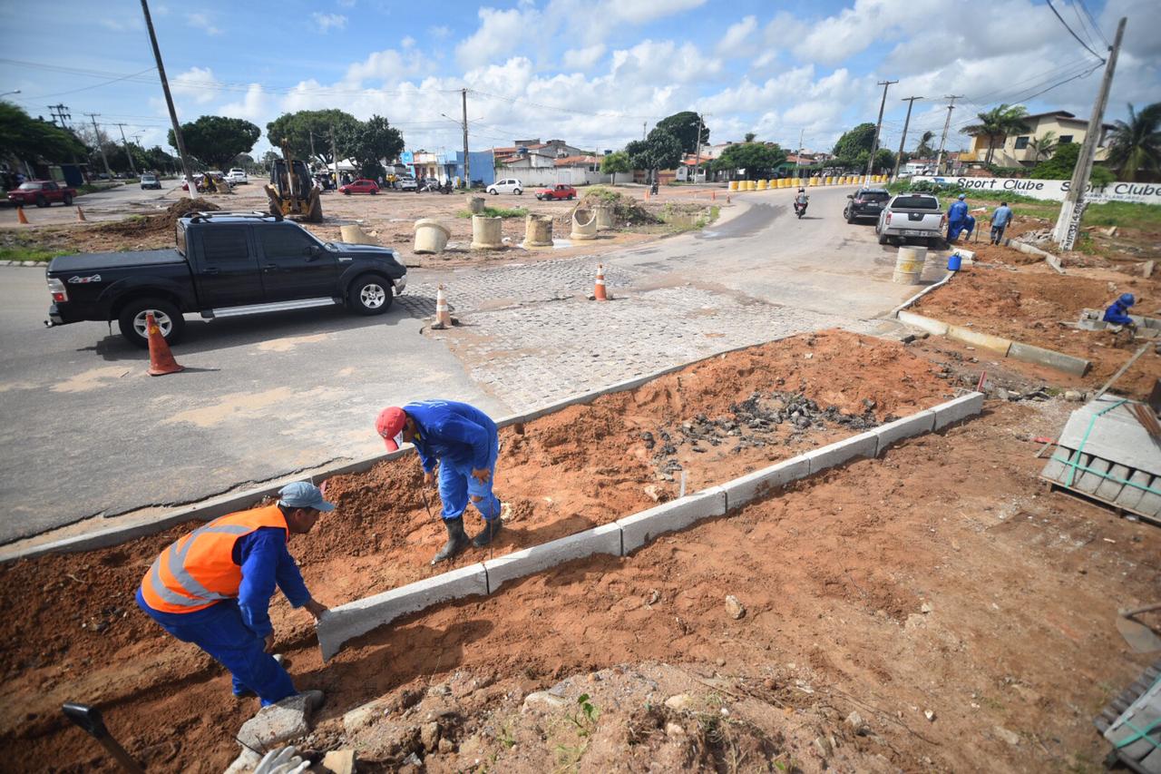 "É inadmissível obra desta grandeza ficar abandonada", diz Fátima na zona Norte