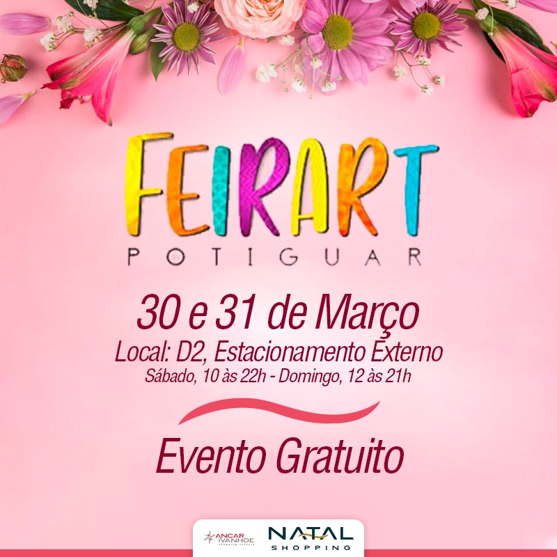 Natal Shopping recebe 'Feirart Potiguar'