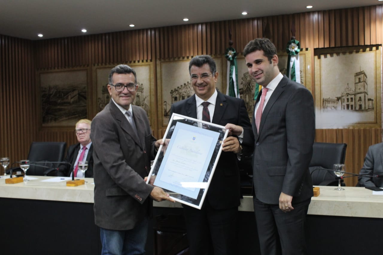 José Vieira recebe título de cidadão natalense