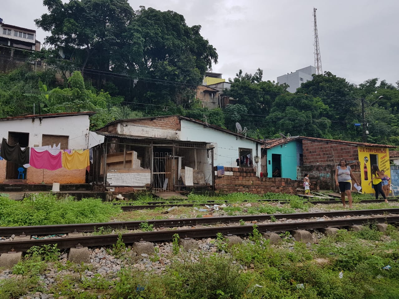 Paço da Pátria: Moradores de áreas de risco reivindicam alugueis sociais